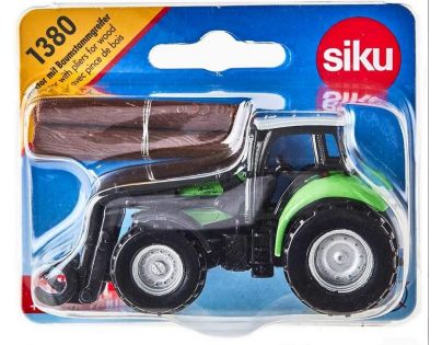 Siku 1380 Traktor s kliešťami na drevo