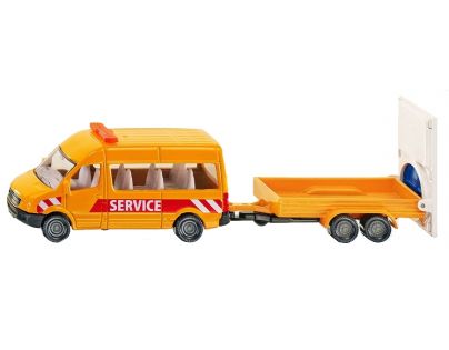 Siku 1660 Trasportér s přívěsem k náhlým dopravním uzavírkám