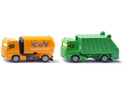 SIKU 1687 zametacie a smetiarske auto, komunálny set