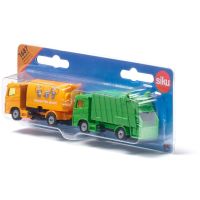 SIKU 1687 zametacie a smetiarske auto, komunálny set 4