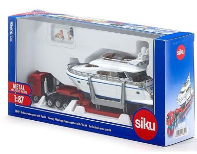Siku 1849 Přeprava těžkého nákladu s jachtou 1: 87