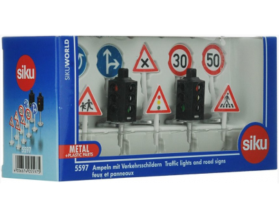 Siku 5597 Semafory s dopravnými značkami
