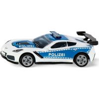 Siku blister Policajný Chevrolet Corvette ZR1 1:87