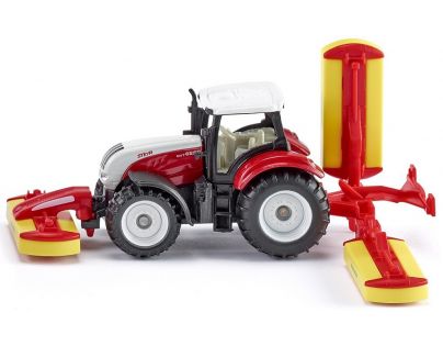 Siku Blister 1672 Traktor Steyr sa sekacími nástavcami 1:72