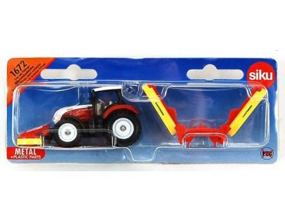 Siku Blister 1672 Traktor Steyr sa sekacími nástavcami 1:72