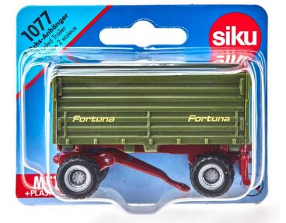 Siku Blister Dvojosý poľnohospodársky príves Fortuna 1:55