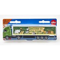 Siku Blister Ťahač sa skriňovým návesom návesom 1 : 87 - Poškodený obal 2