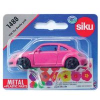 Siku Blister VW Beetle ružový s polepkama 2