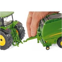Siku Control limitovaná edice RC traktor John Deere a balíkovačka John Deere 1:32 2