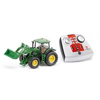SIKU Control Traktor John Deere s p červená ným nakladačom 1:32 2