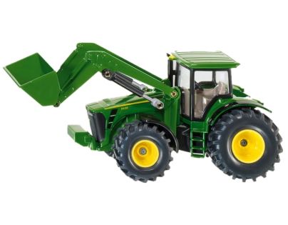 Siku Farmer 1982 Traktor John Deere s předním nakladačem
