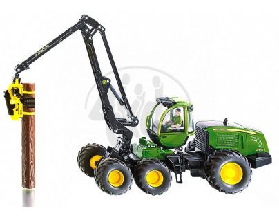 SIKU Lesnícky harvestor John Deere 1470 1:32