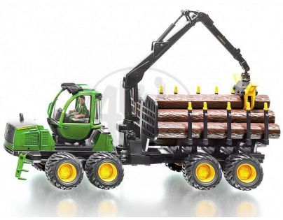 SIKU Farmer Speditérské auto pro přepravu kmenů John Deere 1:32