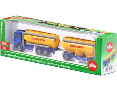 SIKU Farmer kamión s prívesom na krmivo 1:87