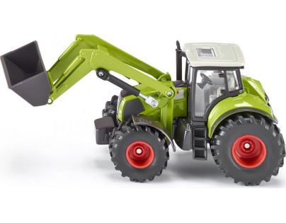 Siku Blister Traktor Claas s predným nakladačom zelený