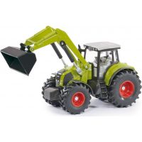 Siku Blister Traktor Claas s predným nakladačom zelený 3