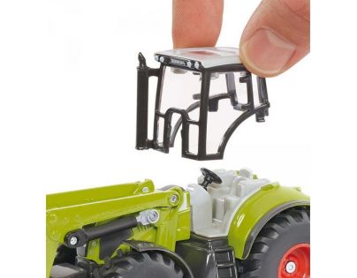 Siku Blister Traktor Claas s predným nakladačom zelený