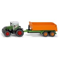 Siku Farmer Traktor Fendt s vyklápacím prívesom 1:50 Siku Farmer Traktor Fendt s vyklápacím prívesom 1:50