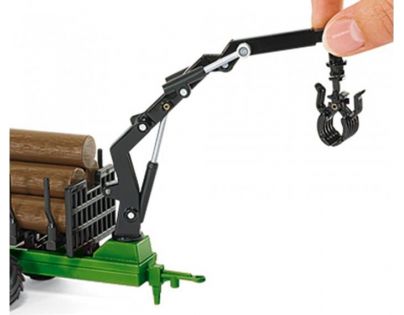 Siku Farmer 1954 Traktor John Deere s lesným prívesom 1:50