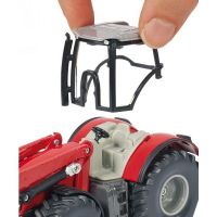 Siku Farmer Traktor Massey Ferguson s predným nakladačom 1:50 2