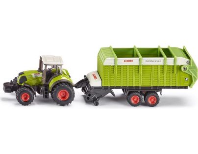 Siku Farmer 1846 Traktor Claas s valníkom 1:87
