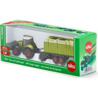 Siku Farmer 1846 Traktor Claas s valníkom 1:87 2
