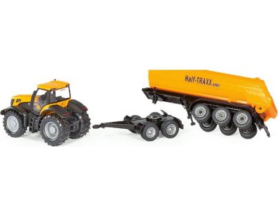 Siku Farmer Traktor so sklápacím prívesom 1:87