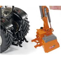 Siku Farmer Traktor Valtra so zadnou kosačkou 1:32 2