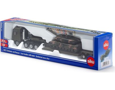 Siku Super Ťažký transportér prepravujúci tank 1:87