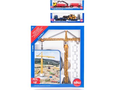 Siku Super Set 3 stavebných strojov A 1:87
