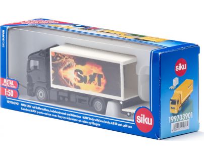 Siku Super MAN so zdvíhacou zadnou plošinou 1:50