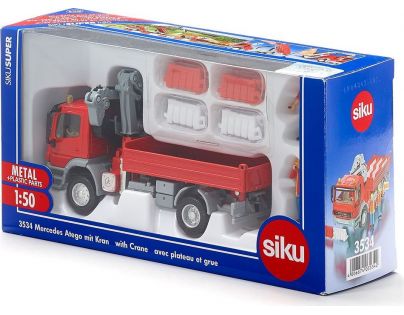 Siku Super 3534 Mercedes Atego s jeřábem