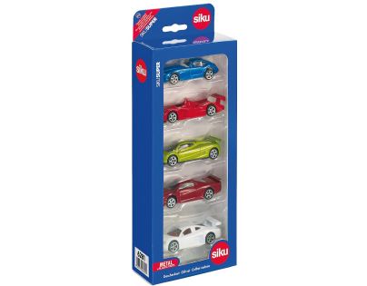 Siku Super 6281 Sada osobných áut 5ks