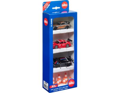 Siku Super Set Pretekárske autá s kužeľmi 3 ks 1:50