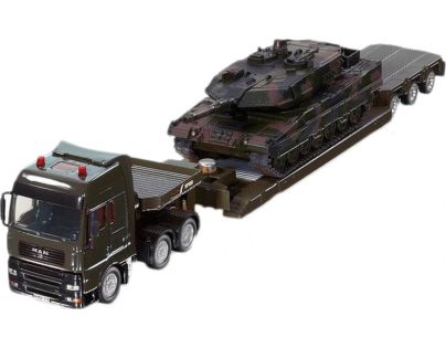 Siku 8612 Super Vojenský transportér s tankem
