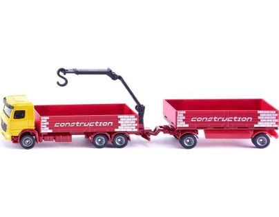 Siku Super Kamión na prepravu stavebných materiálov s prívesom 1:87