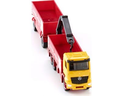 Siku Super Kamión na prepravu stavebných materiálov s prívesom 1:87
