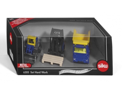 SIKU Super Set stavebné stroje