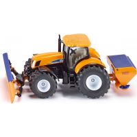 Siku Super Traktor s přední radlicí a sypačem soli 1:50 Siku Super Traktor s přední radlicí a sypačem soli 1:50