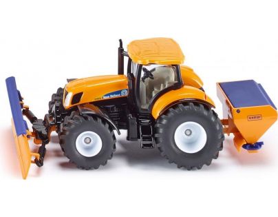 Siku Super Traktor s prednou radlicou a sypačom soli 1:50