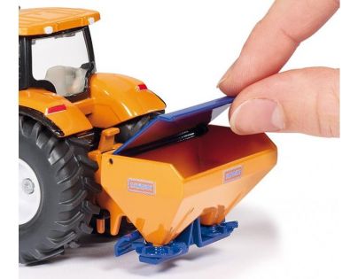 Siku Super Traktor s prednou radlicou a sypačom soli 1:50