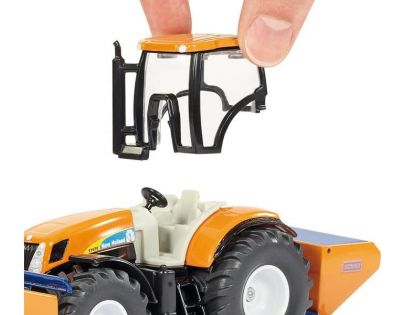 Siku Super Traktor s prednou radlicou a sypačom soli 1:50
