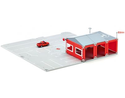 Siku World 5502 Požární stanice a Dárek