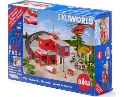 Siku World 5508 požiarna stanica