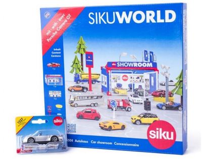Siku World autosalón + dárek