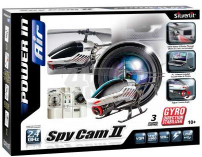 RC Vrtulník - Helikoptéra 2,4GHz Spy Cam II (s kamerou)