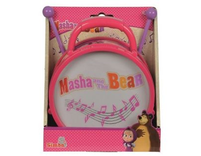 Simba toys Máša medveď bubienok paličky