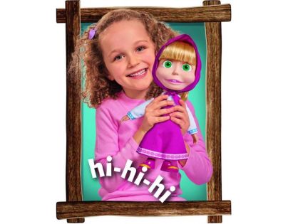 Simba Máša a medveď Bábika Máša Shake & Sound 30 cm