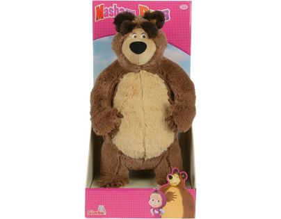 Simba Máša a medvěd Plyšový Medvěd 38 cm stojící