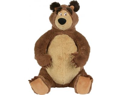 Simba Máša a medvěd Plyšový Medvěd 50 cm sedící